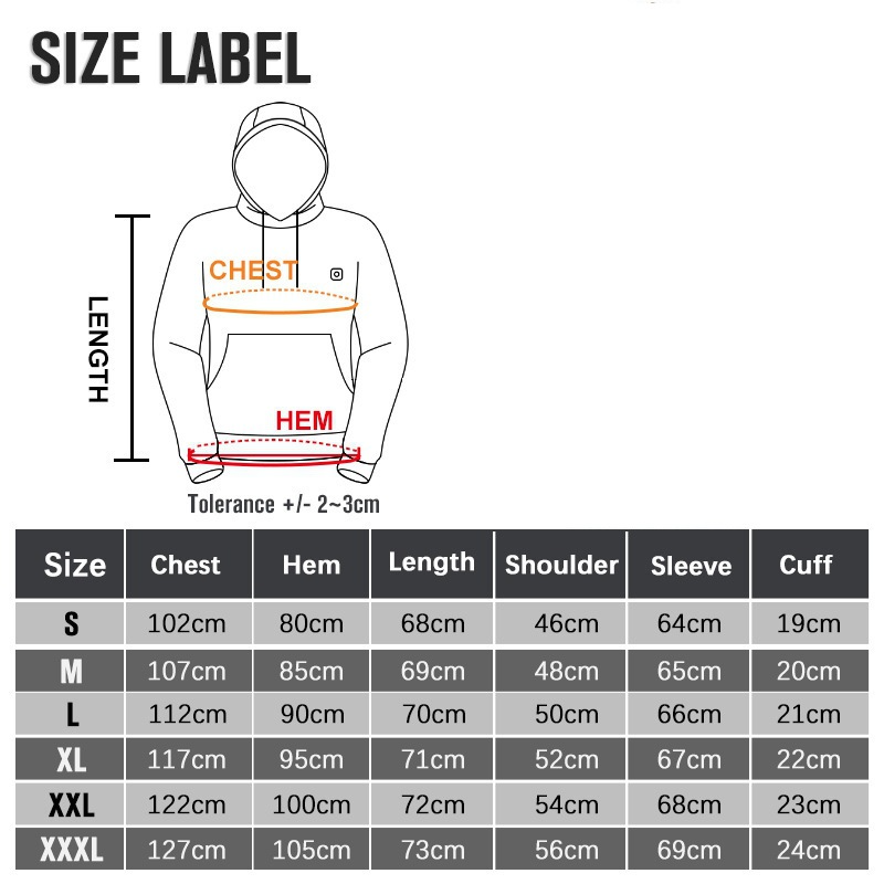 TrailHeat™ — Heated Fleece Hoodie — USB Powered