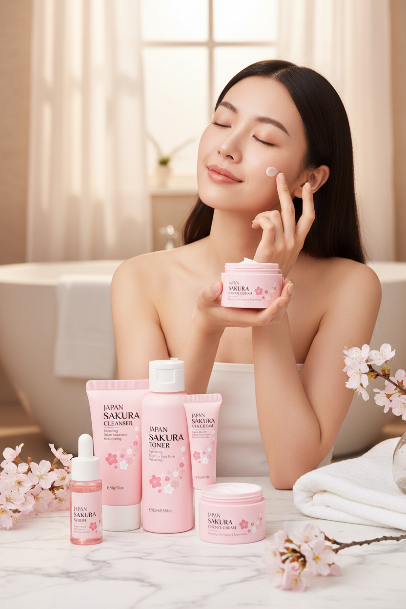 Japan Sakura Skincare Lifestyle