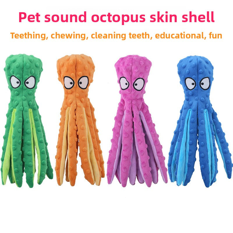 Thrash & Shake™ — Tug-Proof Octopus Plush Toy