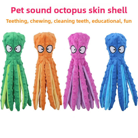 Thrash & Shake™ — Tug-Proof Octopus Plush Toy
