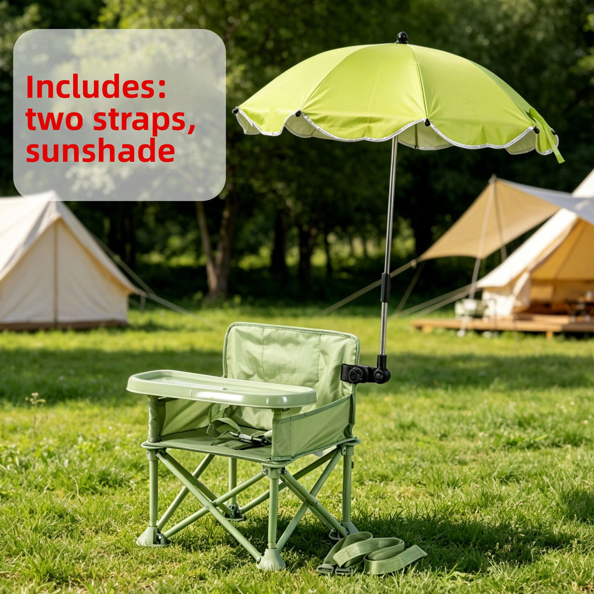 Nomad Tot™ — Indoor-Outdoor Compact Feeding Chair