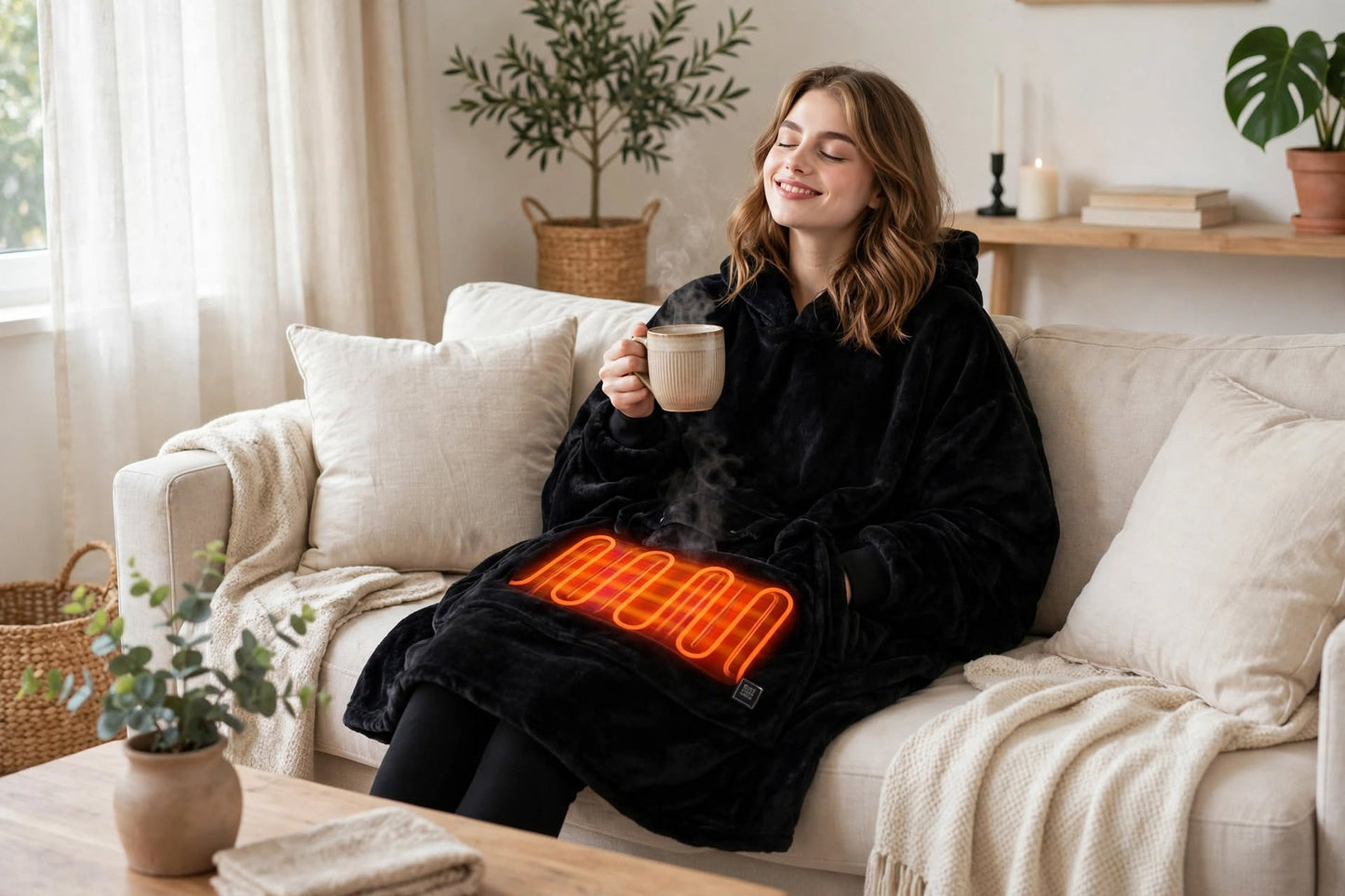 Heated Wearable Blanket