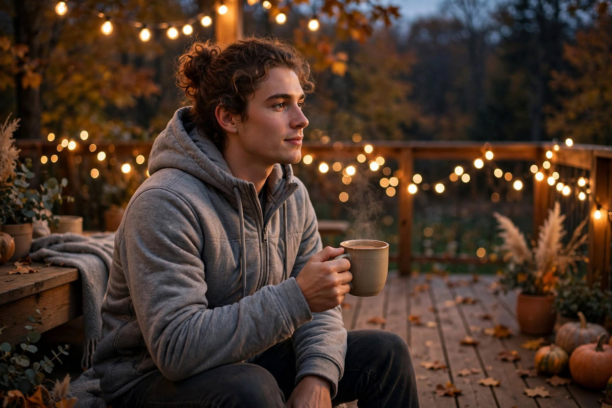 TrailHeat™ — Heated Fleece Hoodie — USB Powered