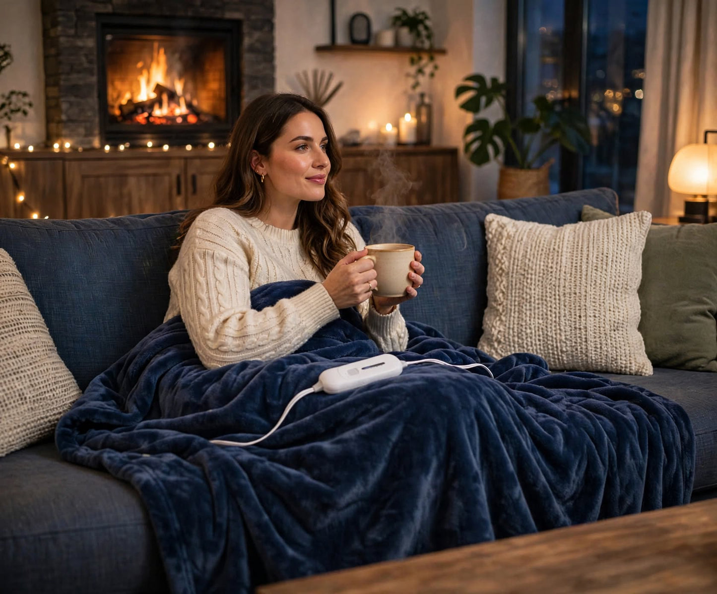 3-Level Heated Blanket with Adjustable Temperature
